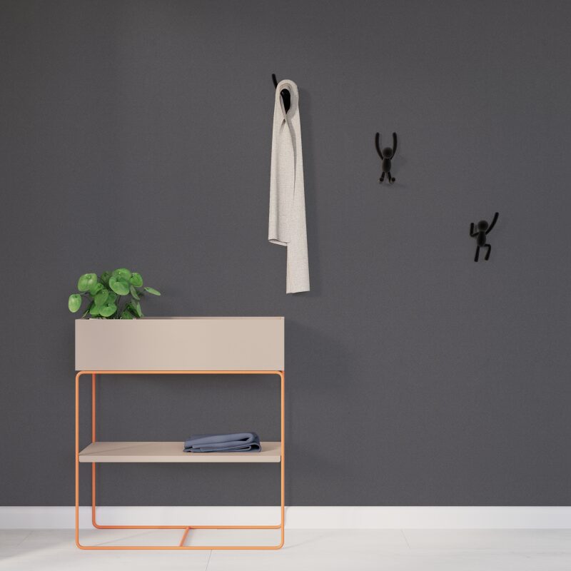 Papier peint intissé NEW COSY coloris gris fonte