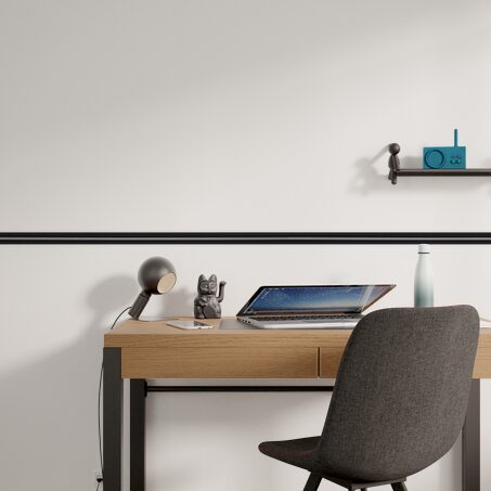 Galon vinyle SARBACANE coloris noir