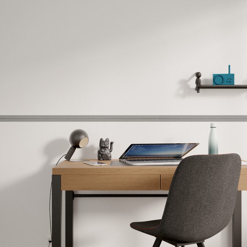 Galon vinyle SARBACANE coloris argent
