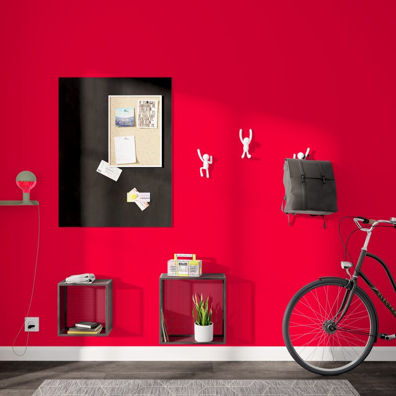 Papier peint intissé ENJOY coloris rouge