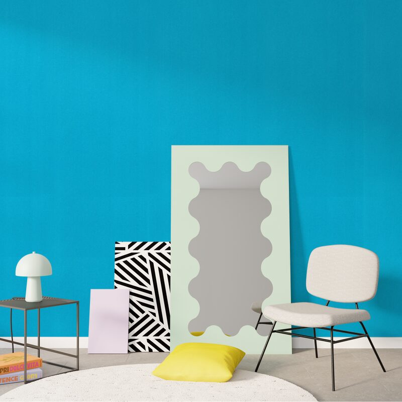 Papier peint intissé NEW INFINITY coloris bleu ciel