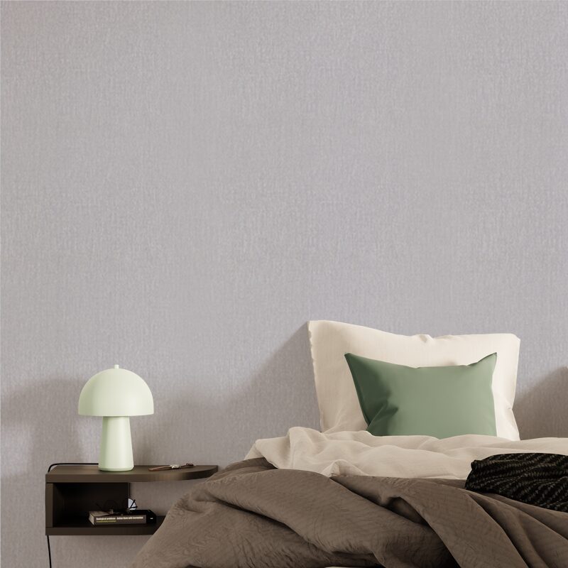 Papier peint vinyle PODIUM coloris Gris clair