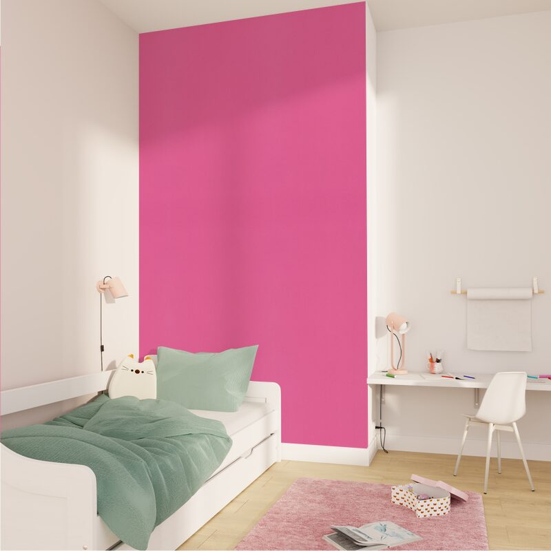 Papier peint intissé NEW INFINITY coloris fuchsia