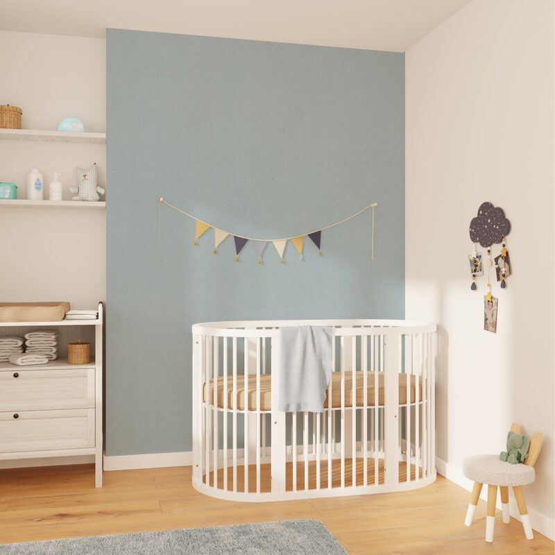 Papier peint ILLICO coloris bleu ciel