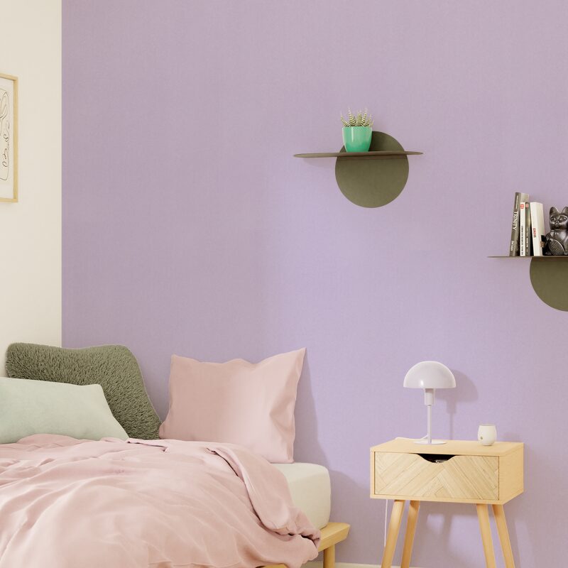 Papier peint intissé NEW INFINITY coloris parme
