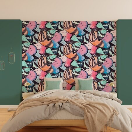 Papier peint intissé GABRIELLE coloris multicolore