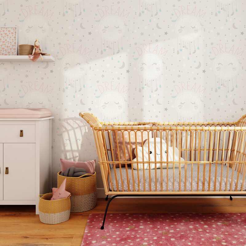 Papier peint intissé DREAM CATCHER coloris sable beige