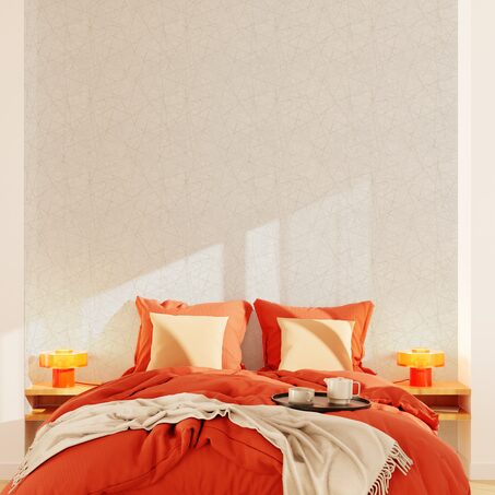 Papier peint intissé ARION coloris blanc