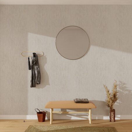 Papier peint intissé TWEED coloris lin