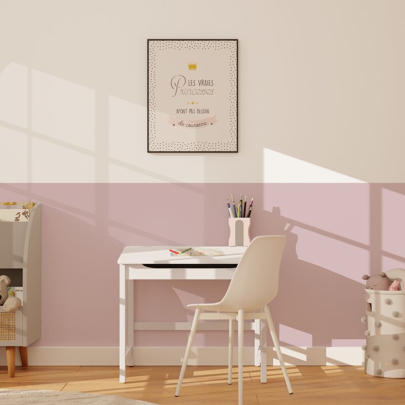 Peinture Multi-supports ABSOLU Acrylique rose poudré Mat 2,5 L