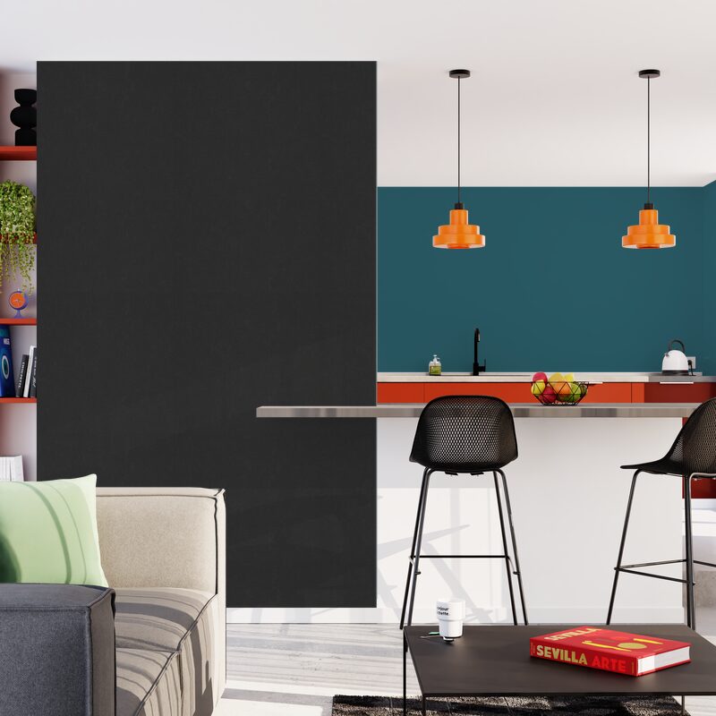 Papier peint intissé PALAZZO coloris noir