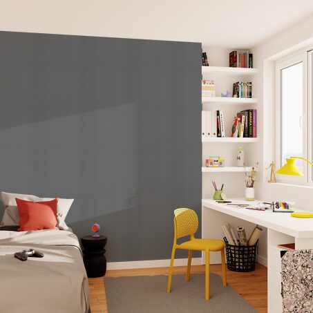 Papier peint intissé NEW INFINITY coloris gris acier