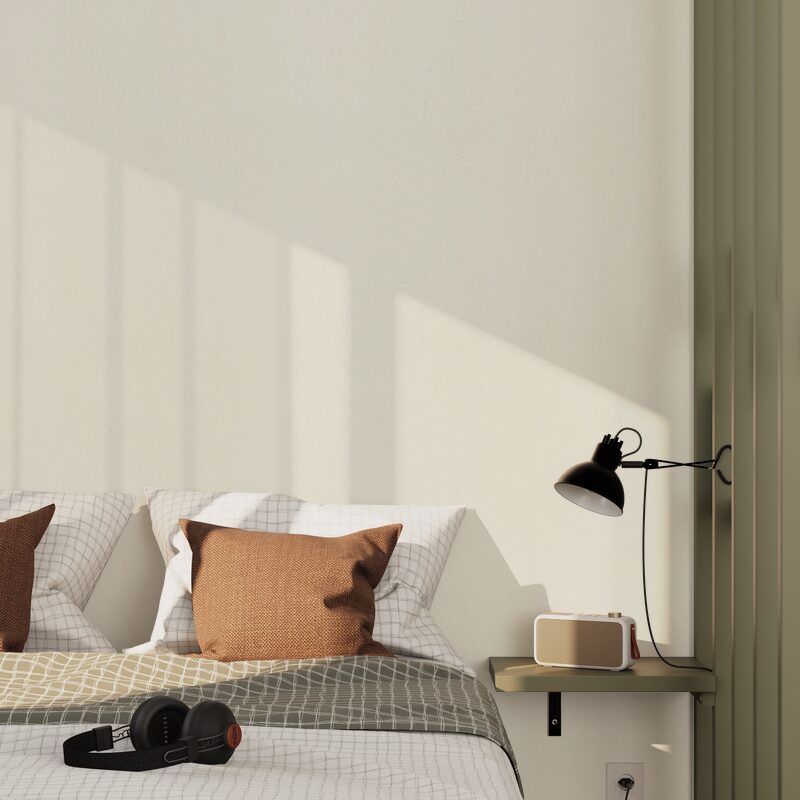 Papier peint vinyle PODIUM coloris sable clair