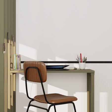 Galon vinyle VIRTUOSE coloris noir
