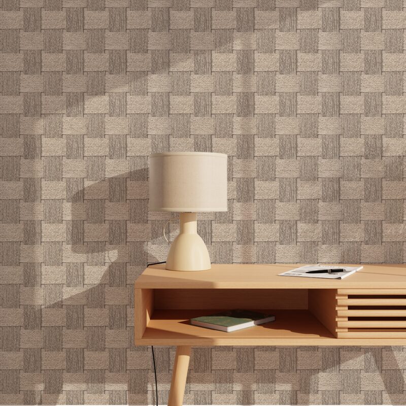 Papier peint intissé SYLVANO coloris beige