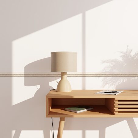 Galon vinyle SORIA coloris cappuccino
