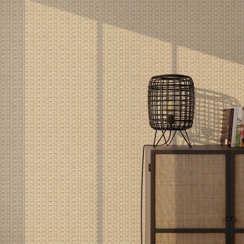 Papier peint intissé MYLLAN coloris beige