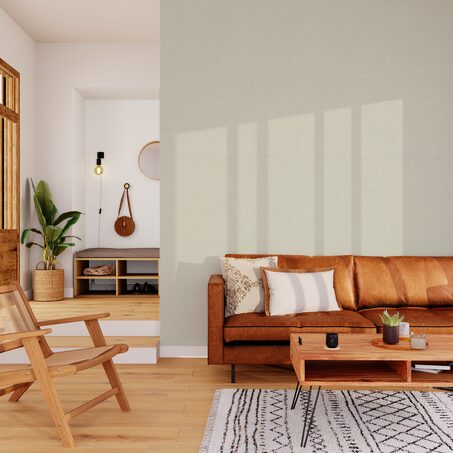 Papier peint intissé CURAÇAO coloris sable beige