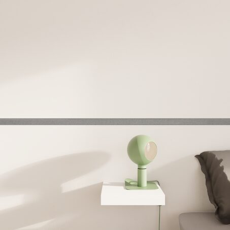 Galon vinyle VIRTUOSE coloris argent