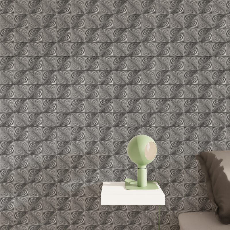 Papier peint intissé STELLAR coloris gris acier