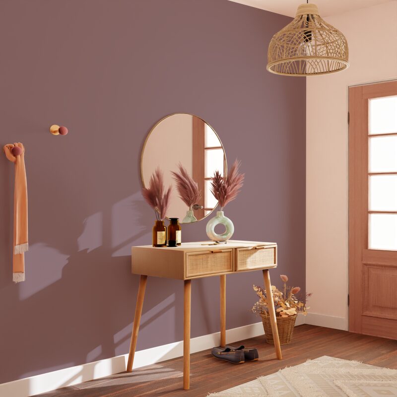 Peinture CIRCOULEUR Acrylique lilas Satiné 0,5 L