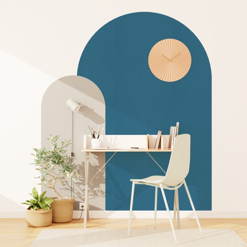 Papier peint intissé PALAZZO coloris bleu marine
