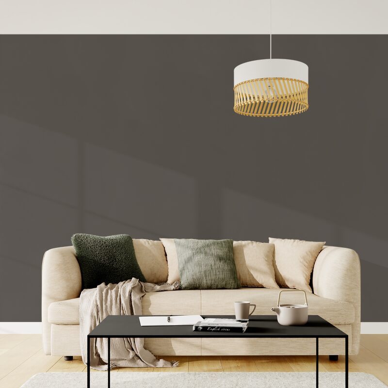 Papier peint intissé OPAL coloris taupe