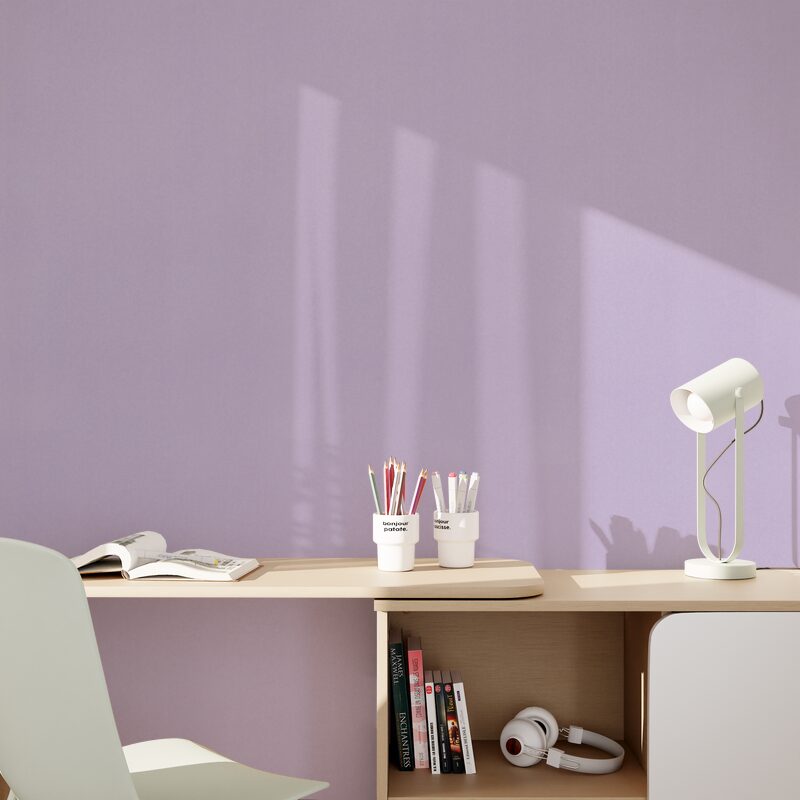 Papier peint intissé NEW INFINITY coloris parme