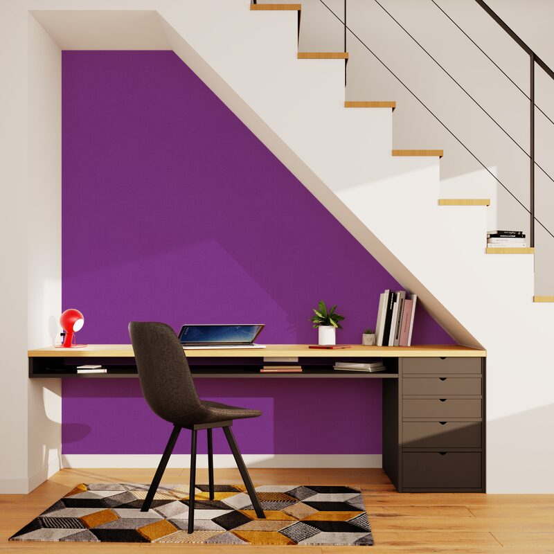 Papier peint intissé ENJOY coloris violet