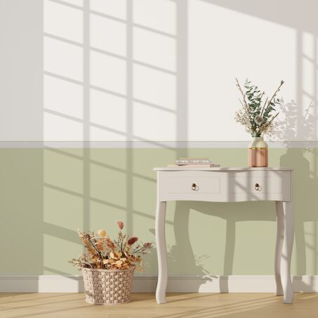 Galon vinyle TORSADIA coloris blanc