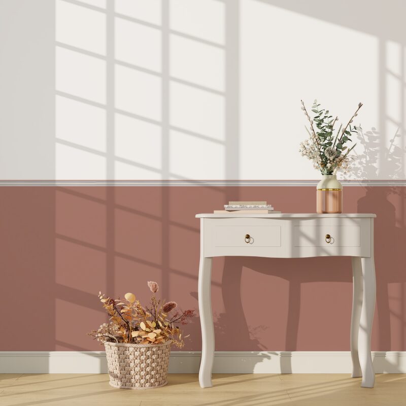 Galon vinyle MOULURE coloris blanc