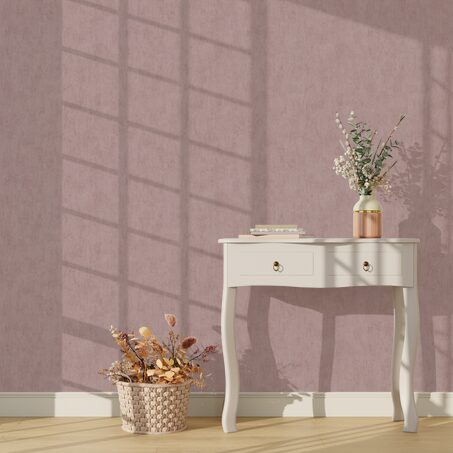 Papier peint intissé SUBLIME coloris bois de rose