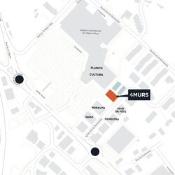 plan d'accès 4MURS Barentin - Barentin
