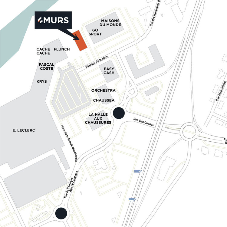 Magasin 4MURS Grenoble Echirolles