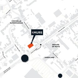 plan d'accès 4MURS La Sentinelle - La Sentinelle