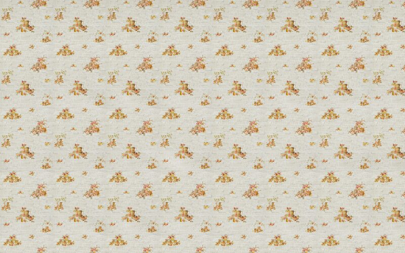 Papier peint TEA FOR TWO coloris Gris clair
