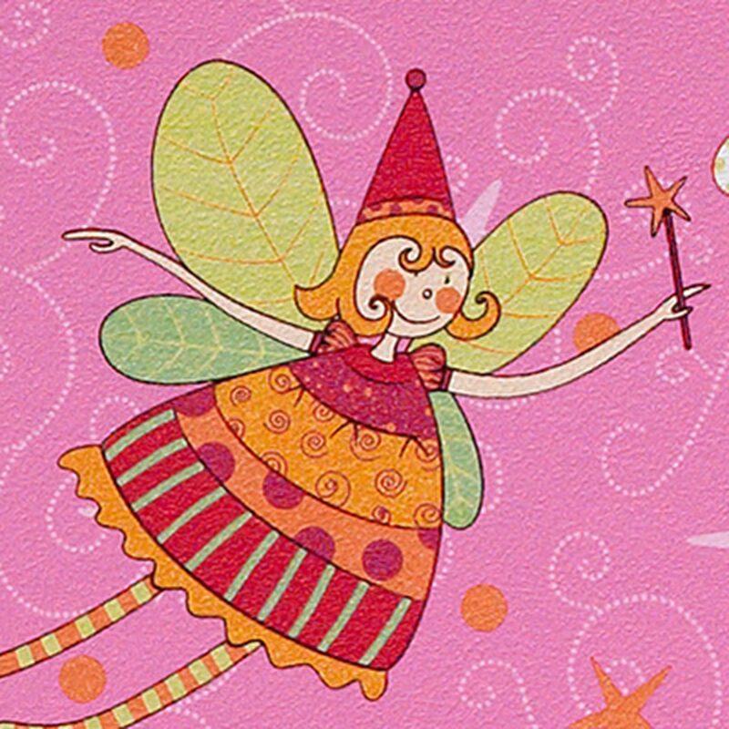 Frise LULU BELLE coloris rose bonbon