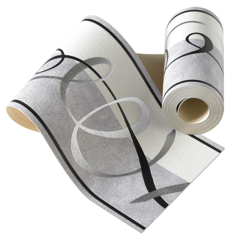 Frise vinyle RUBAN coloris gris perle