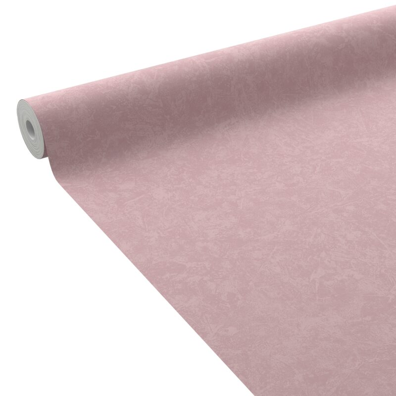 Papier peint vinyle SYDNEY coloris rose dragée