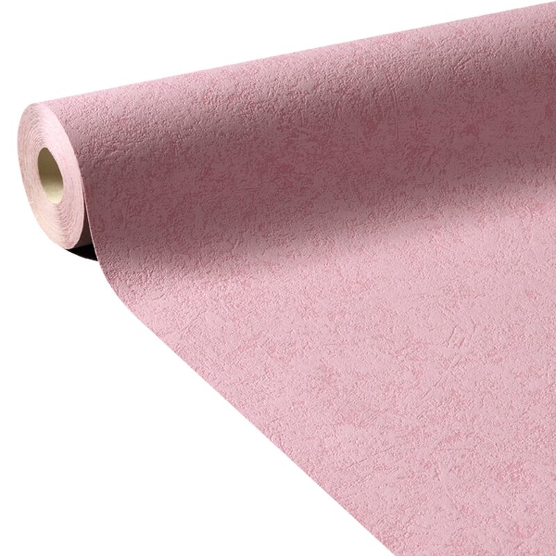 Papier peint vinyle SYDNEY coloris rose dragée