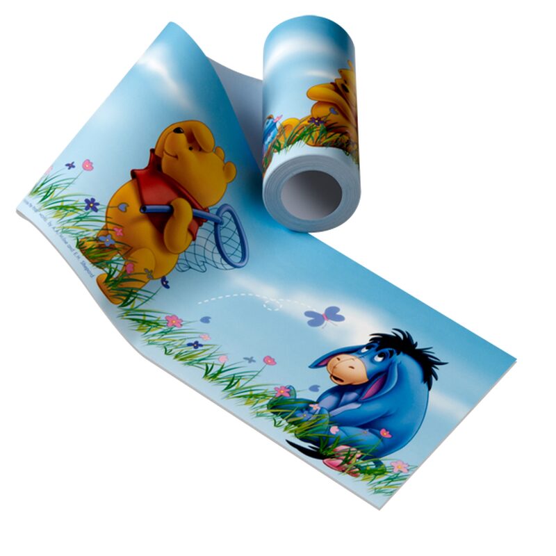 Frise vinyle WINNIE coloris bleu layette