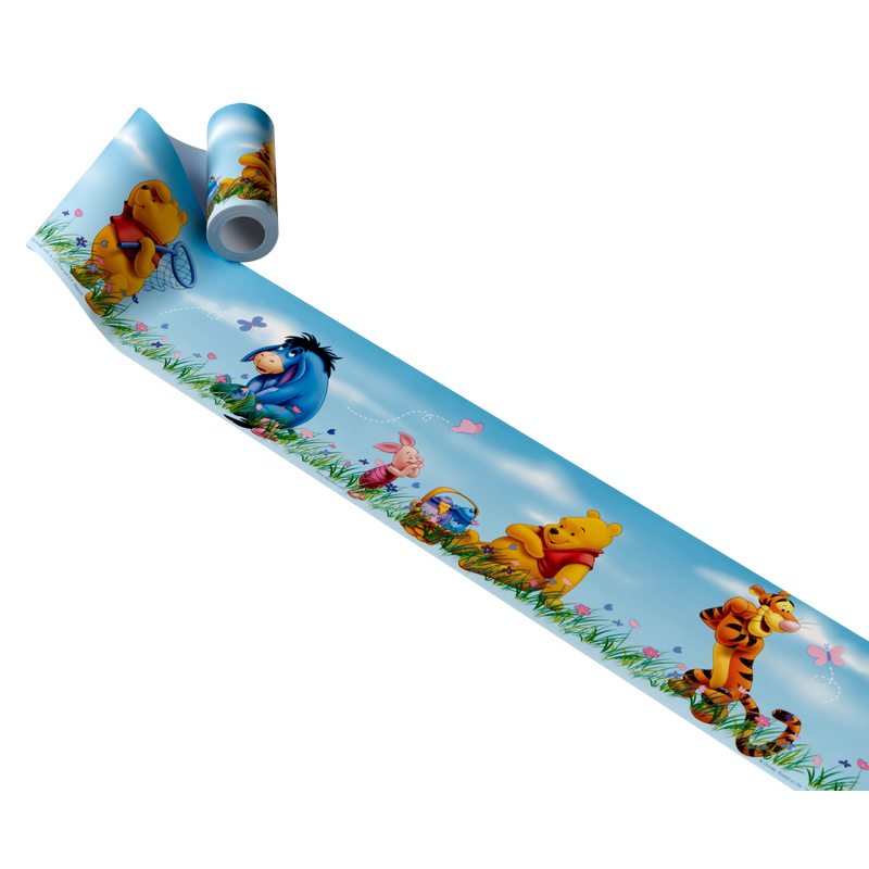 Frise vinyle WINNIE coloris bleu layette
