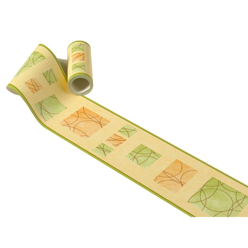 Frise GALACTIQUE coloris jaune paille