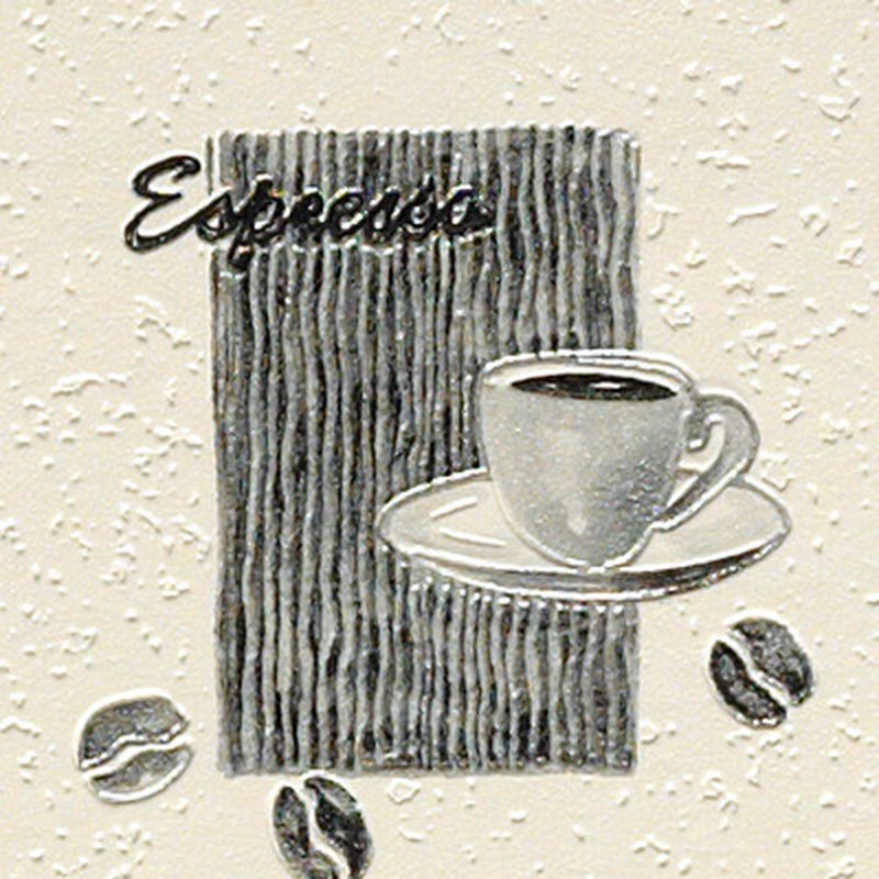 Frise vinyle EXPRESSO coloris blanc