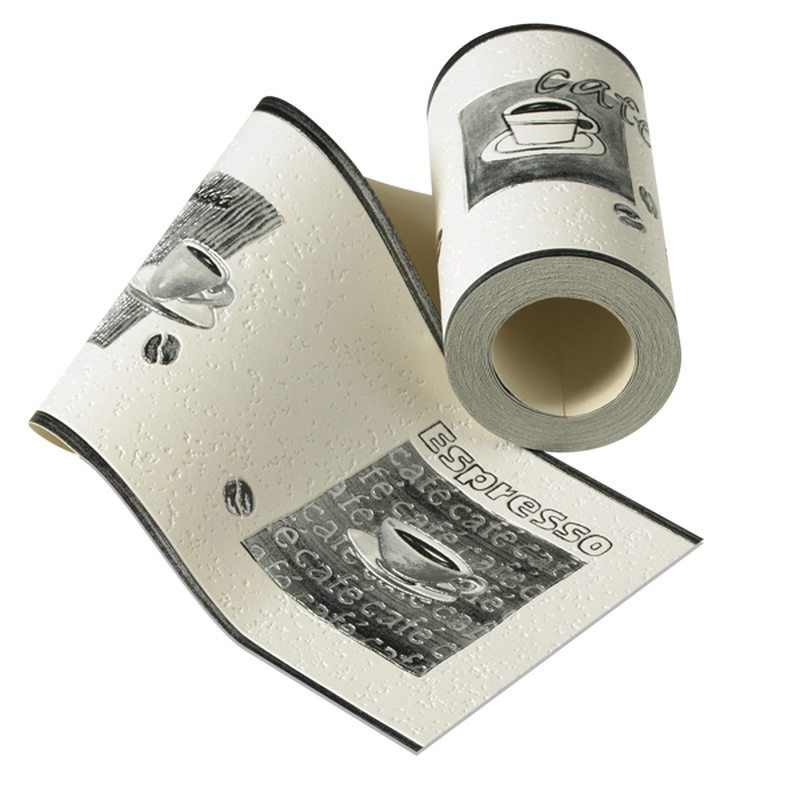 Frise vinyle EXPRESSO coloris blanc