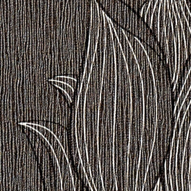 Papier peint intissé JENNA FLOWER coloris chocolat