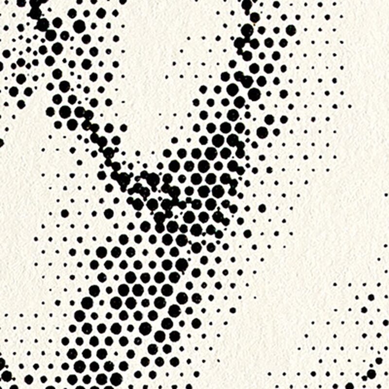 Papier peint intissé MARTRICS coloris blanc