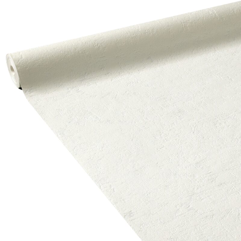 Papier peint intissé MONASTIR coloris blanc