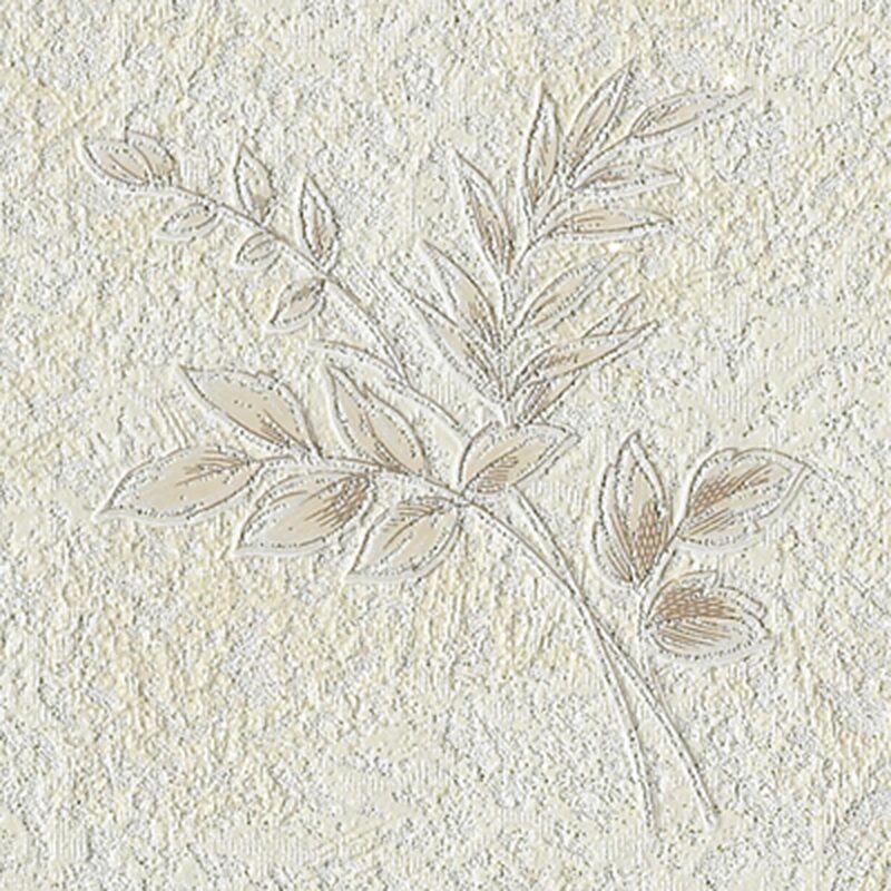 Papier peint vinyle GRAND TRIANON coloris sable beige