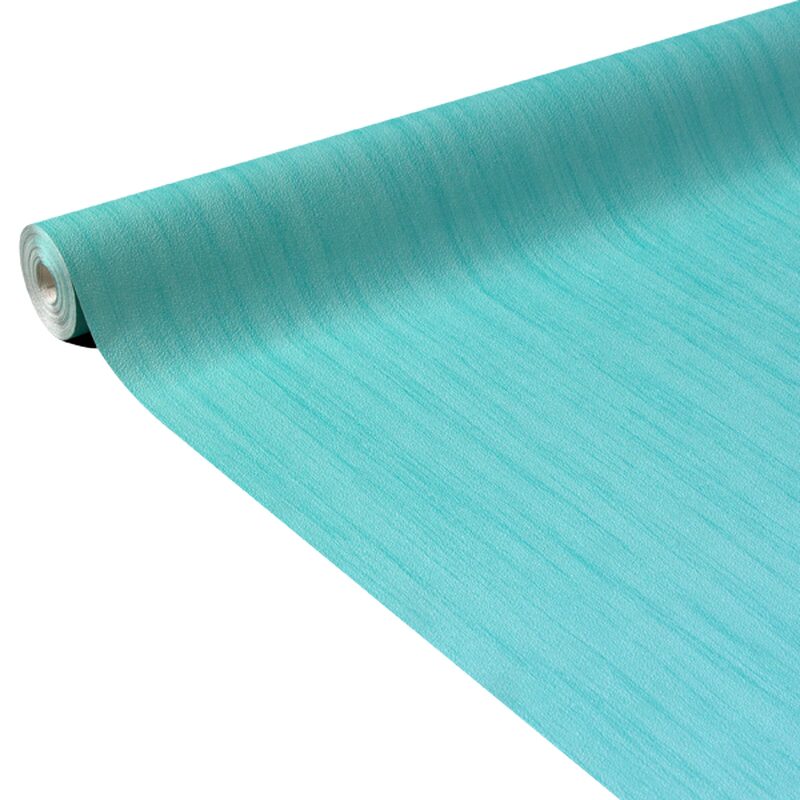 Papier peint FUNNY coloris bleu turquoise